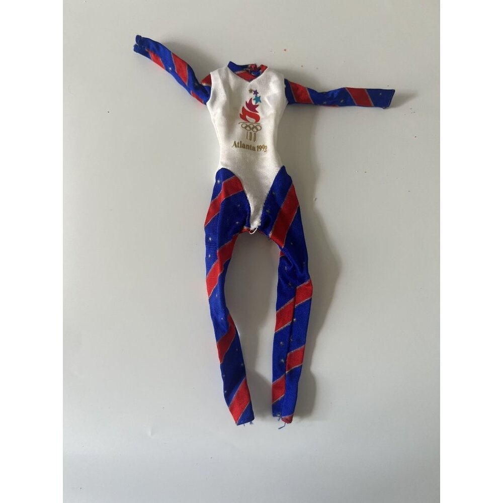1996 Mattel Atlanta Olympics Barbie Gymnast Outfit Leotard #15813 – Replacement